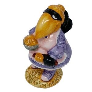 VTG Enesco 1996 Crow Country Salt Shaker David Olsen Anthropomorphic Grandmacore